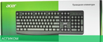 Клавиатура Acer OKW301 черный (ZL.KBDCC.01A)