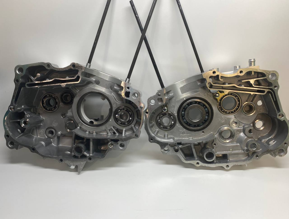 Картер (комплект) с подшипниками,сальниками и шпильками двигатель 175FMM