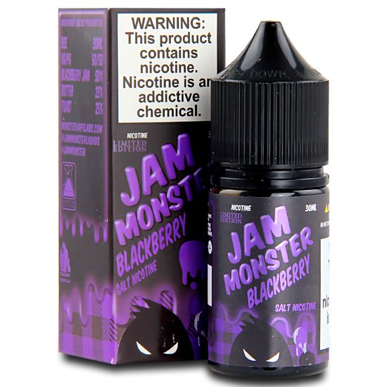 Жидкость Jam Monster (30 мл, 20 мг HARD SALT) Blackberry