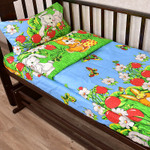 Комплект постельного белья "IS. ДЕНЬ РОЖДЕНИЯ ЗАЙКИ", бязь, 100% хлопок.