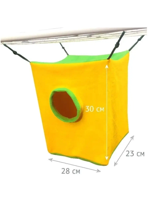 Подвесной домик для грызунов гамак для крыс