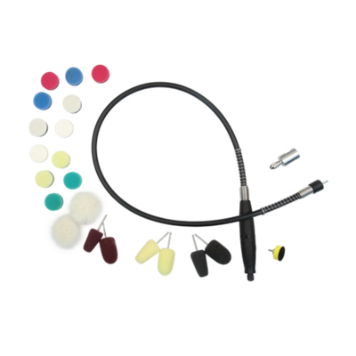 AuTech Дример для полировки труднодоступных мест - гибкий вал (комплект)