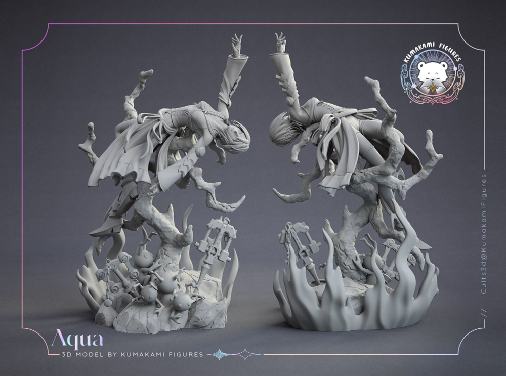 Фигурка Kingdom Hearts Aqua