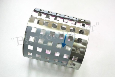 Стакан для столовых приборов 115х115х130 мм. Италия