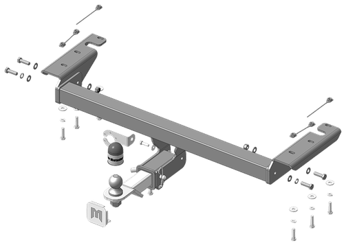 Фаркоп Motodor для Changan UNI-S/CS55 Plus 2021- (паспорт и сертификат в комплекте) 97204-E