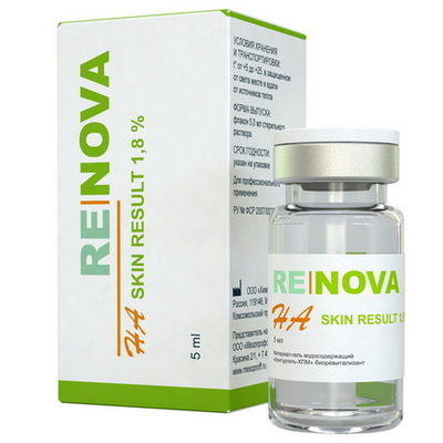 HA Skin Result 1,8% ReMesonova | Ревитареструктуризант на основе металлопептидов