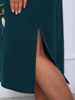 Лили - платье-футболка зеленый Iv-capriz (Акция)