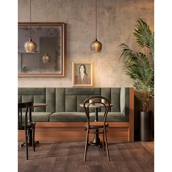 Светильник подвесной aurora, D20 см, серый