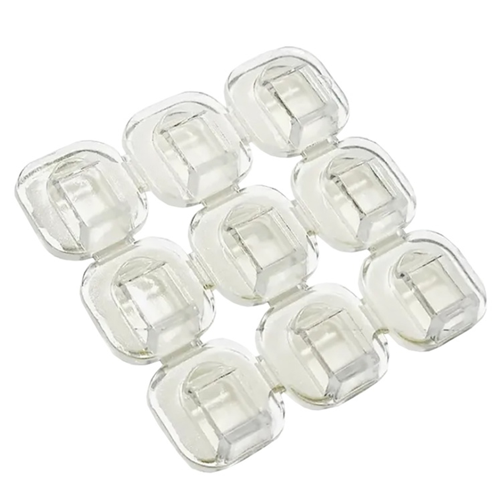 Крючки самоклеющиеся 1 см 9 шт