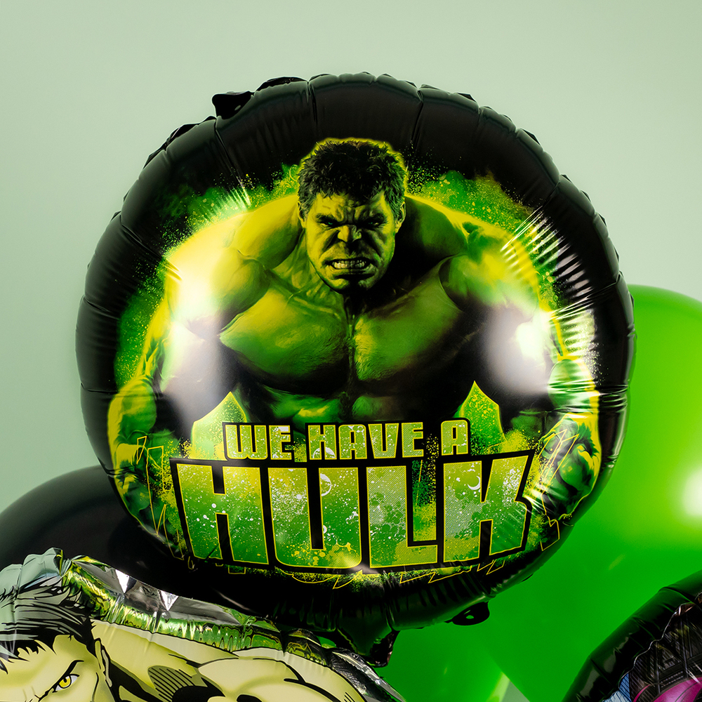 Фольгированный шар «Халк» двусторонний, 46 см