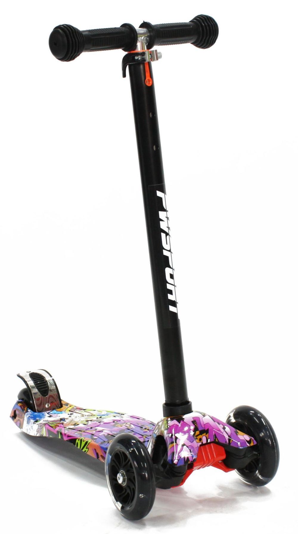 Трехколесный самокат PWSport Print Flash