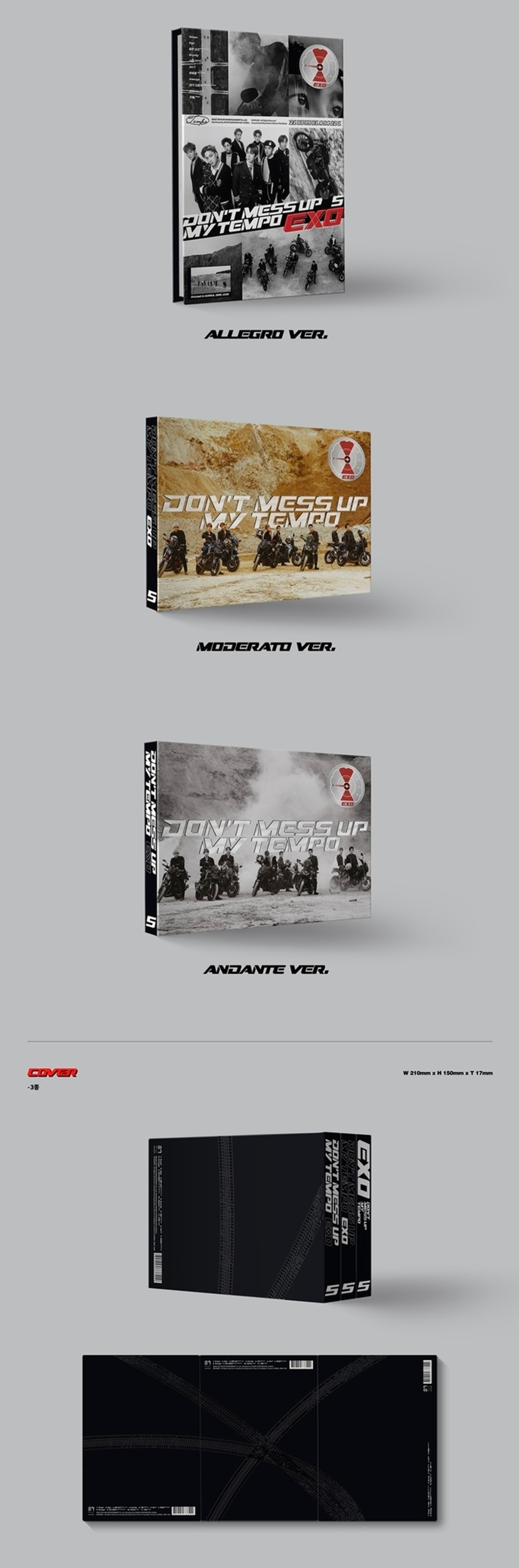 Альбом EXO - Don't Mess Up My Tempo