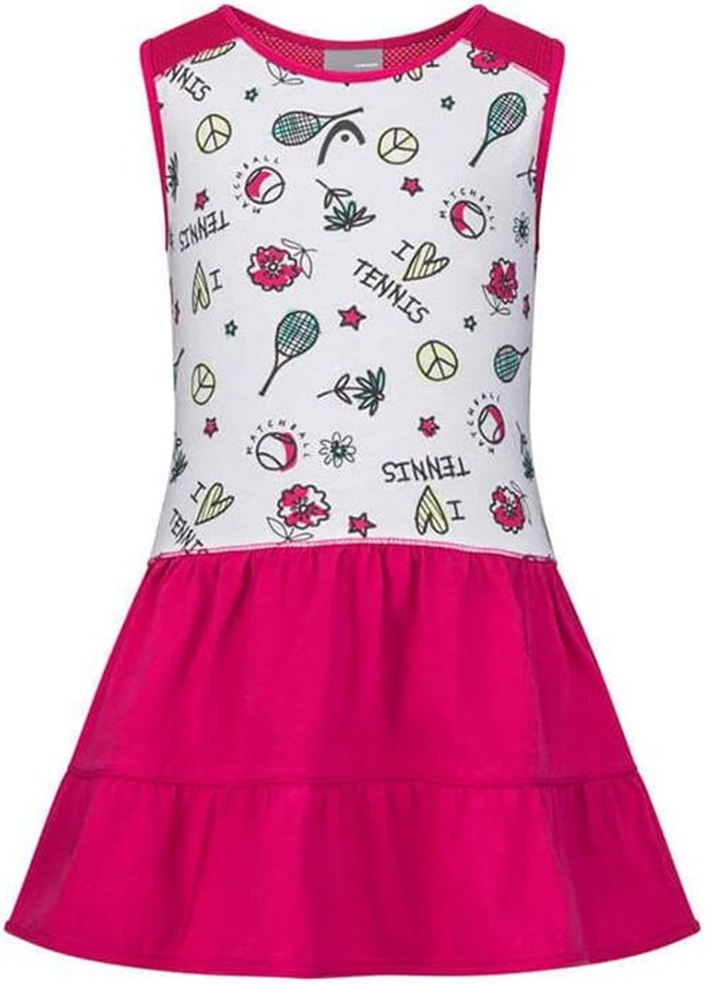 ОДЕЖДА ДЛЯ ТЕННИСА Девочки, Платье HEAD TENNIS DRESS .