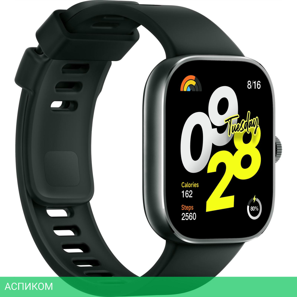 Умные часы Xiaomi Redmi Watch 4 Obsidian Black (BHR7854GL)