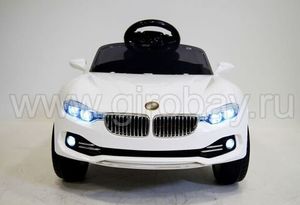 Детский электромобиль River Toys BMW O111OO белый фото №3