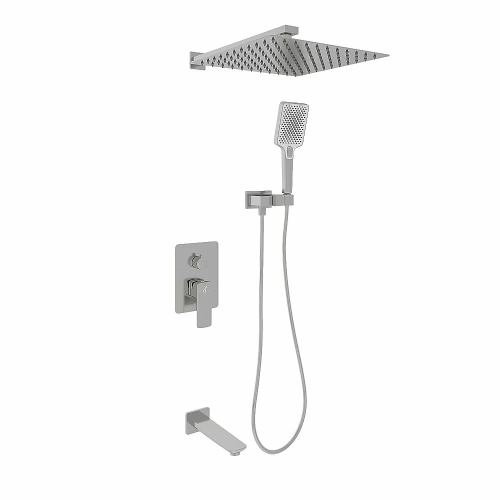 Душевая система Oliveeka D OL-939003-BN никель брашированный