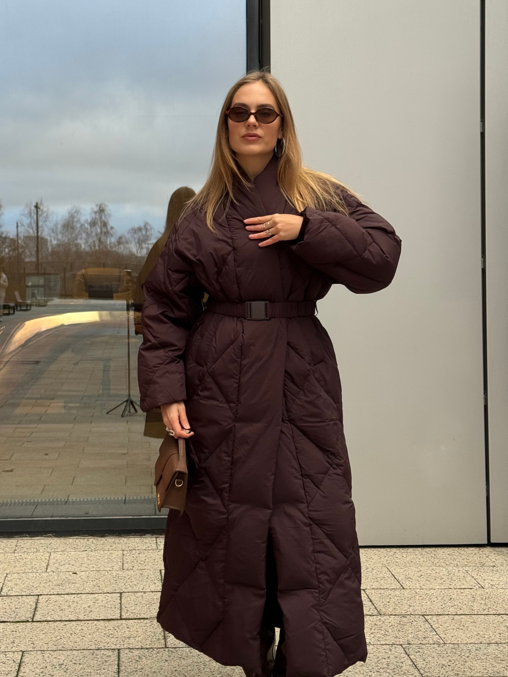 Пуховик Dorothy бургунди