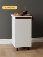 Кухонный модуль напольный Валенсия, 40х60х85 с дубовой панелью, со столешницей, Dipriz