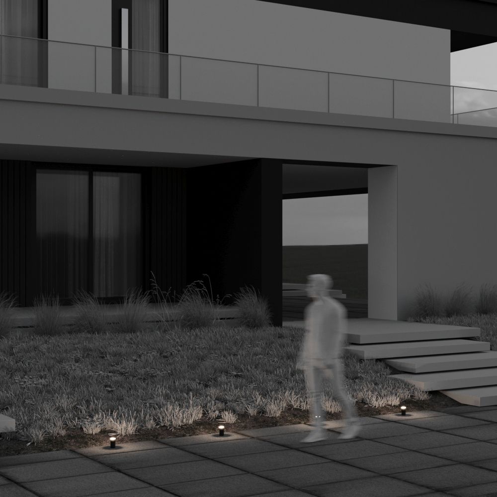 Уличный ландшафтный светодиодный светильник Maytoni   O474FL-L2GF3K