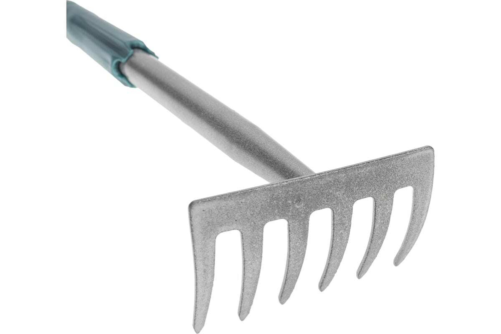 ГРАБЛИ 6 ПРЯМЫХ ЗУБЬЕВ С МЕТАЛЛИЧЕСКОЙ РУЧКОЙ ЧЕТЫРЕ СЕЗОНА 64-0017