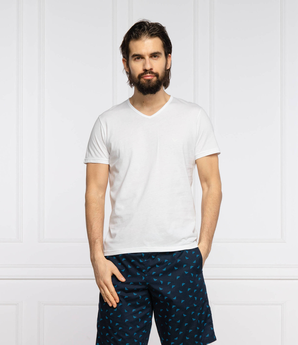 футболка 2 шт. Emporio Armani - белый(111648 CC722)