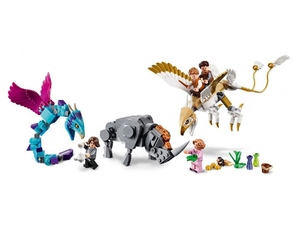 LEGO Fantastic beasts: Чемодан Ньюта с волшебными существами 75952 — Newt's Case of Magical Creatures — Лего Фантастические твари