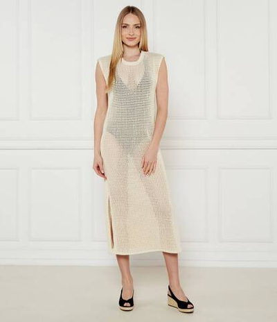 Платье Tommy Hilfiger - бежевый(UW0UW05870)