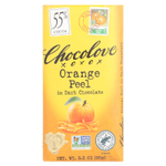 Chocolove, кожура апельсина в темном шоколаде, 55% какао, 90 г (3,2 жидк. унции)