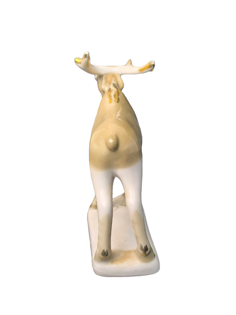 Фарфоровая статуэтка "Лось" Полонский ЗХК