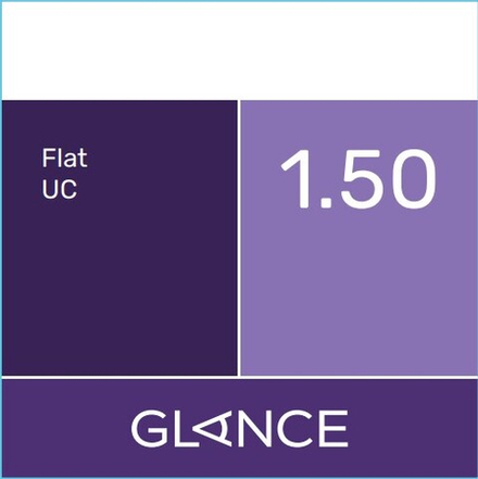 Линза для очков Glance 1.50 flat