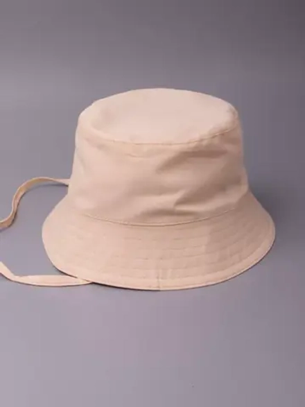 Панама детская летняя на завязках пляжная