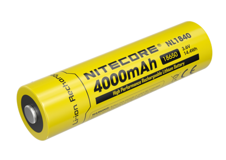 Аккумулятор Nitecore NL1840, li-ion, 3.6 В, 4000 мАч, 18650