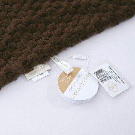 Плед 220х240 Sofi De MarkO Аврил коричневый