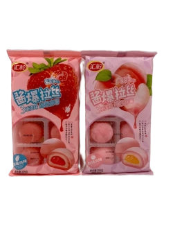 Рисовое пирожное Моти (Mochi,) Клубника и Персик