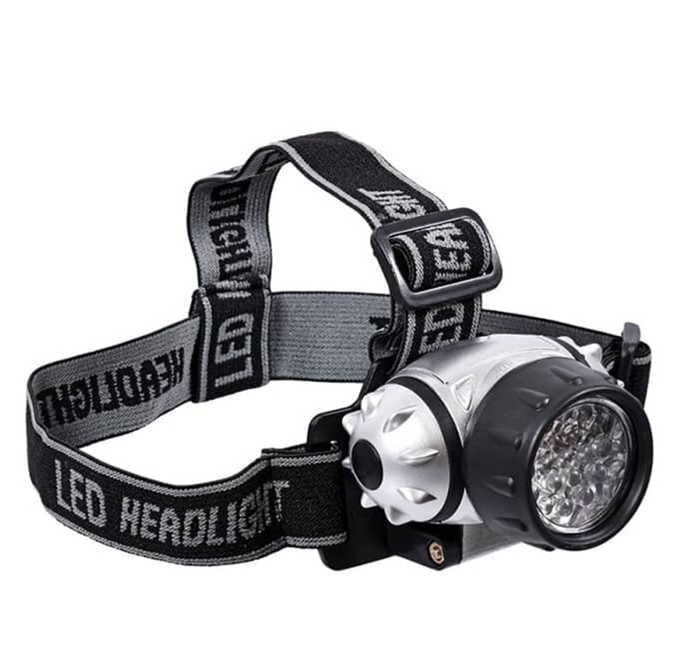 Фонарик аккумуляторный налобный 12 LED