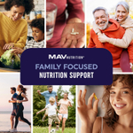 MAV Nutrition, успокаивающие жевательные таблетки с магнием для детей, со вкусом клубники, 60 жевательных таблеток