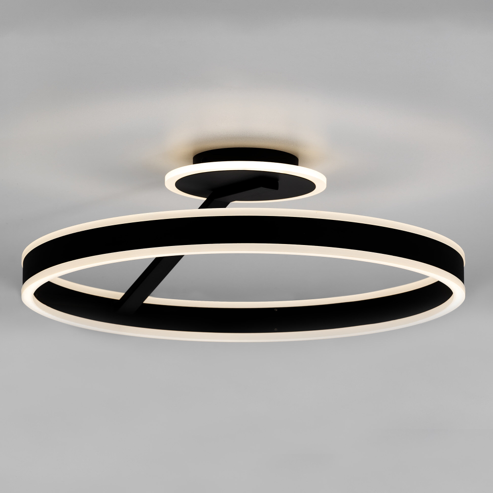 Citilux Дуэт CL719751 LED Люстра с пультом Чёрный