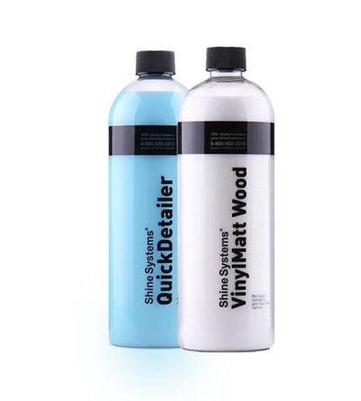 Набор для ухода за пластиком QuickDetailer+VinylMattWood 750мл