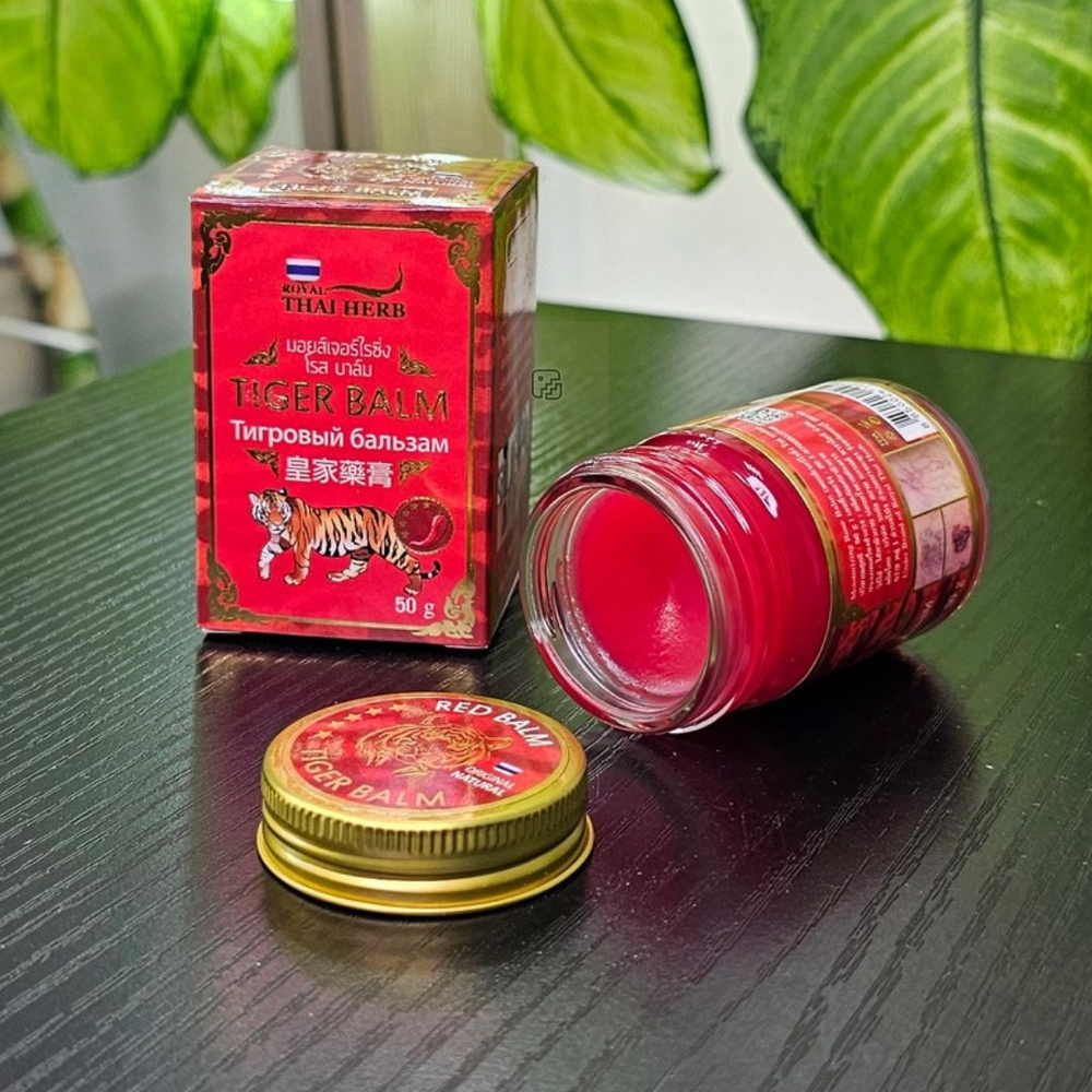 Бальзам Royal Thai Herb красный тигровый 50 гр