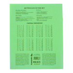 Тетрадь школьная А5 12л клетка 100% (Funguru) микс цветов (комплект 10 шт)