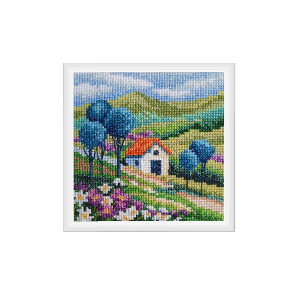 Коллекция:	Деревенский пейзаж, природа¶Название по-английски:	¶Название по-русски:	Краски лета¶Разме