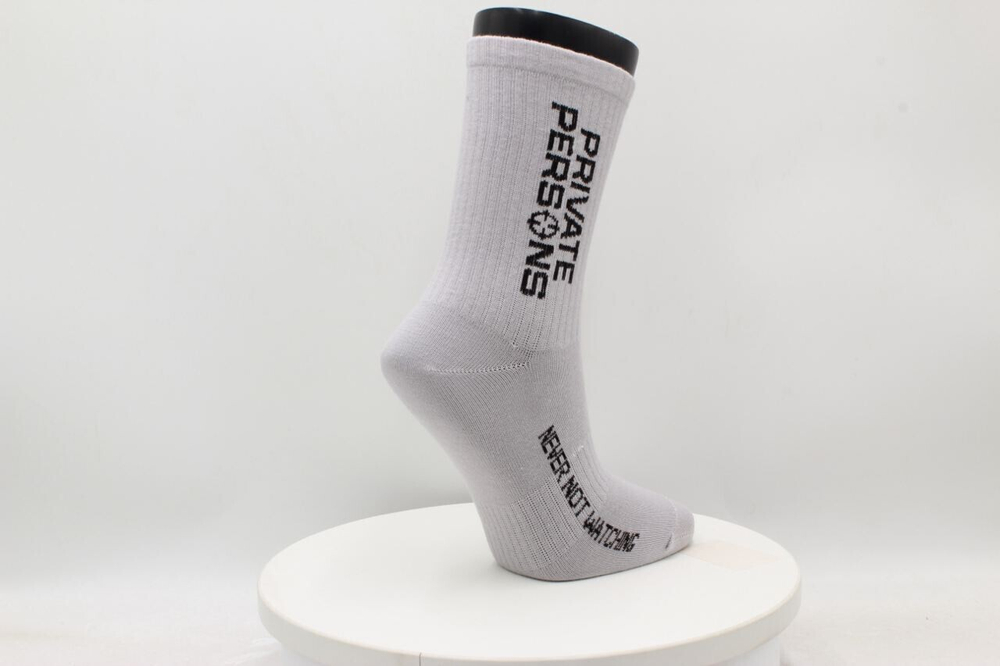 PP LOGO SOCKS GREY