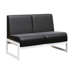 Module Диван двухместный MD.D2 Oregon 16/Металл Белый 1255*700*800