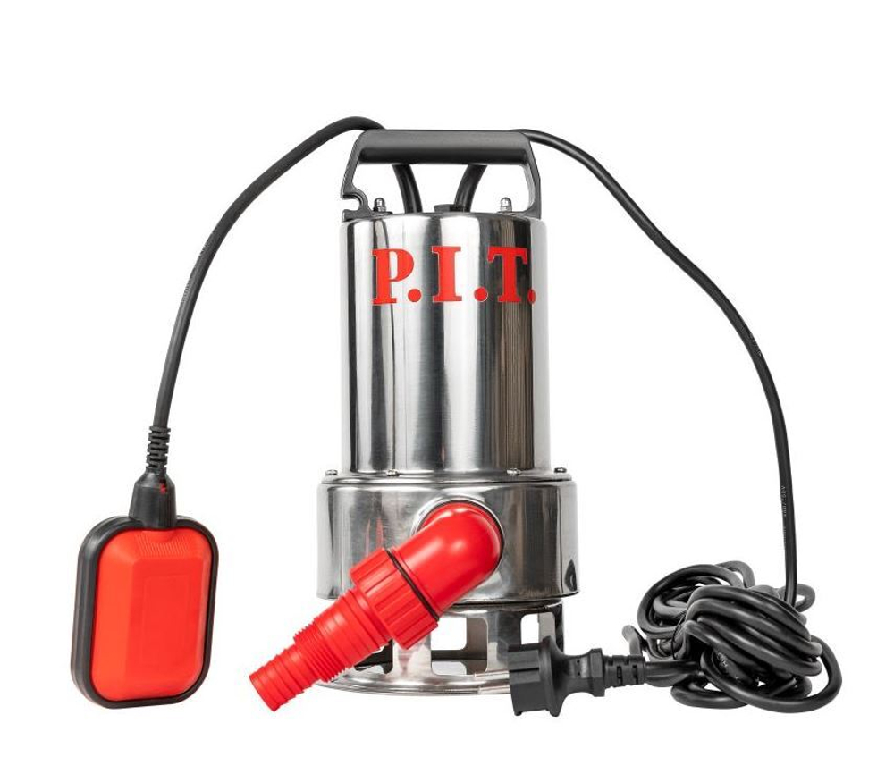 Насос дренажный PSW900-W2 (900Вт, гряз. вода, напор 9м, нерж. корпус, производ 250л/мин)