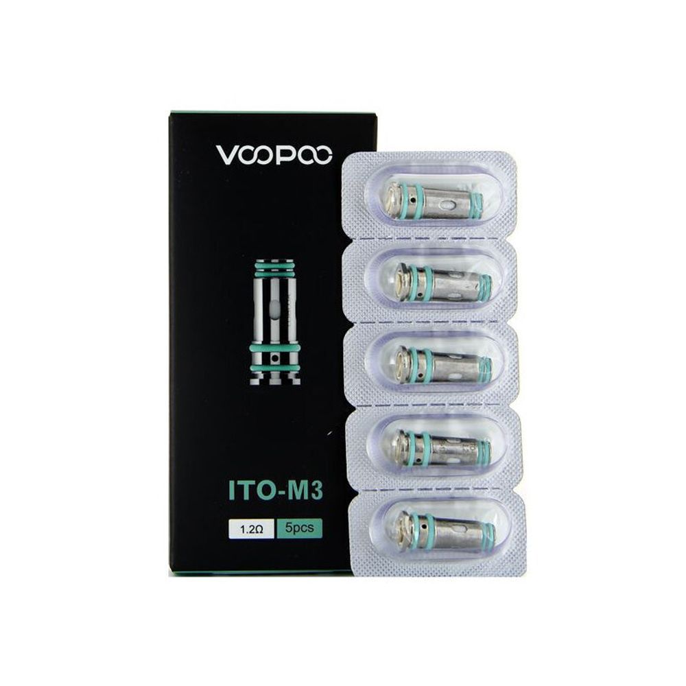 Испарители Voopoo ITO-M3 1.2 Ohm УПАКОВКА  (5шт/уп)