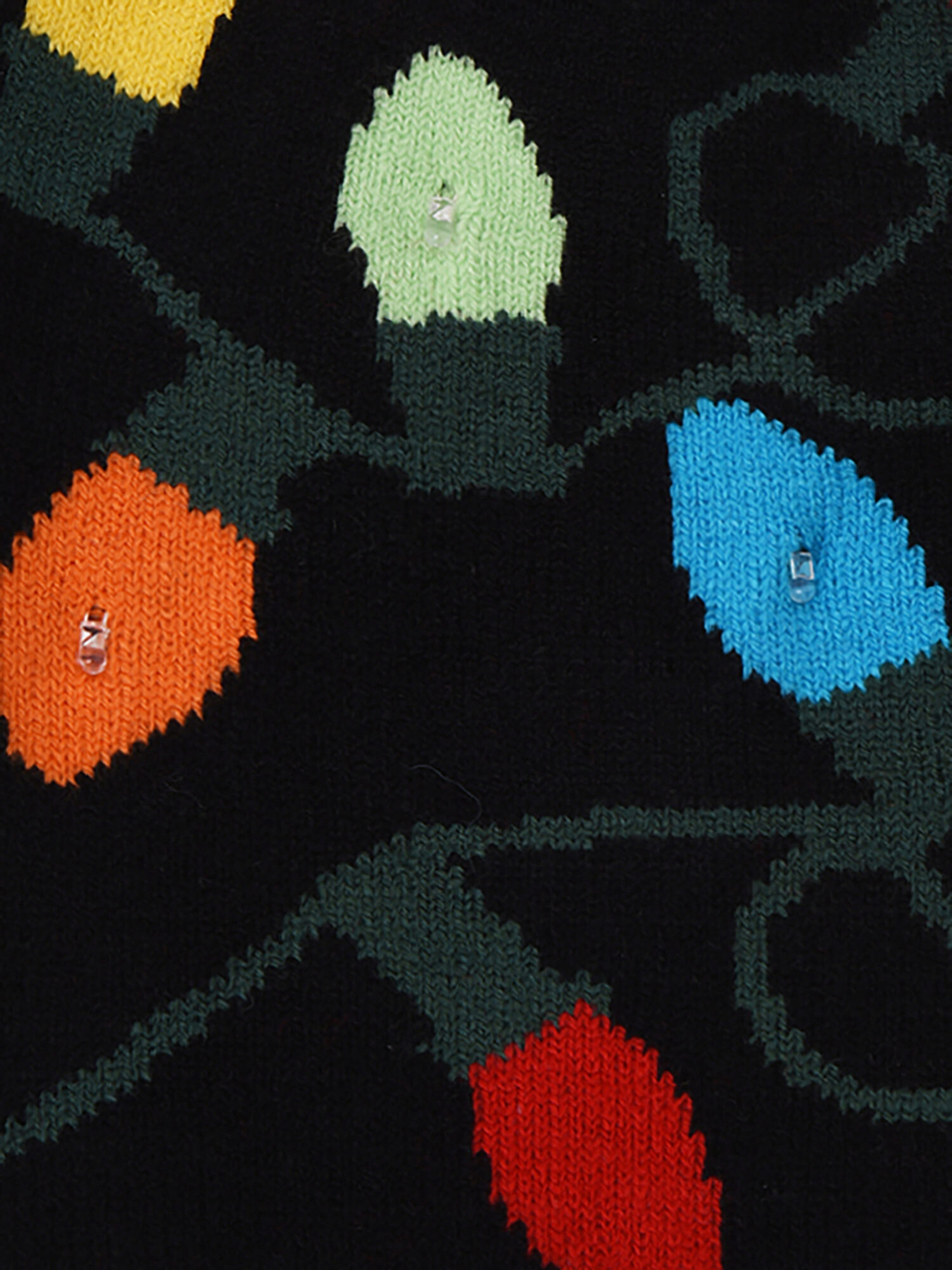 Шапка новогодняя со светодиодными лампочками.