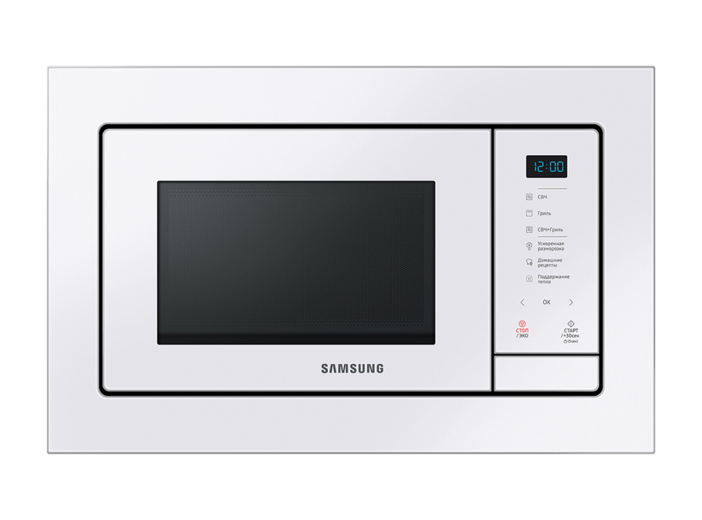 Встраиваемая микроволновая печь Samsung MG23A7118AW/BW
