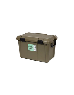 Ящик экспедиционный IRIS HD OUTDOOR BOX SOLID CONTAINER SC600D хаки, 45 литров 60x37,5x38 см.