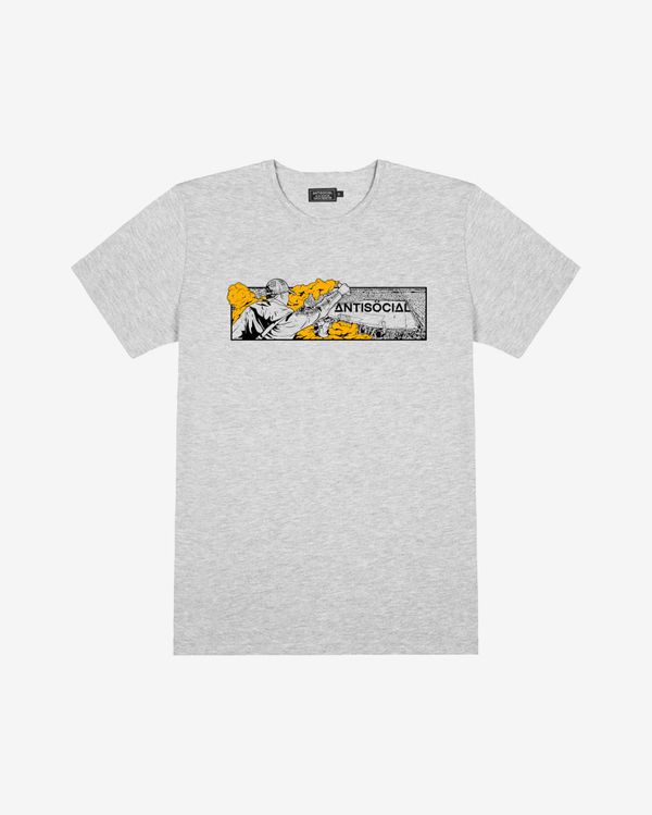Футболка Football Fan Серая - фото 1
