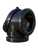 Черное эрекционное кольцо Rock Hard Cock Pipe (Цвет: черный)